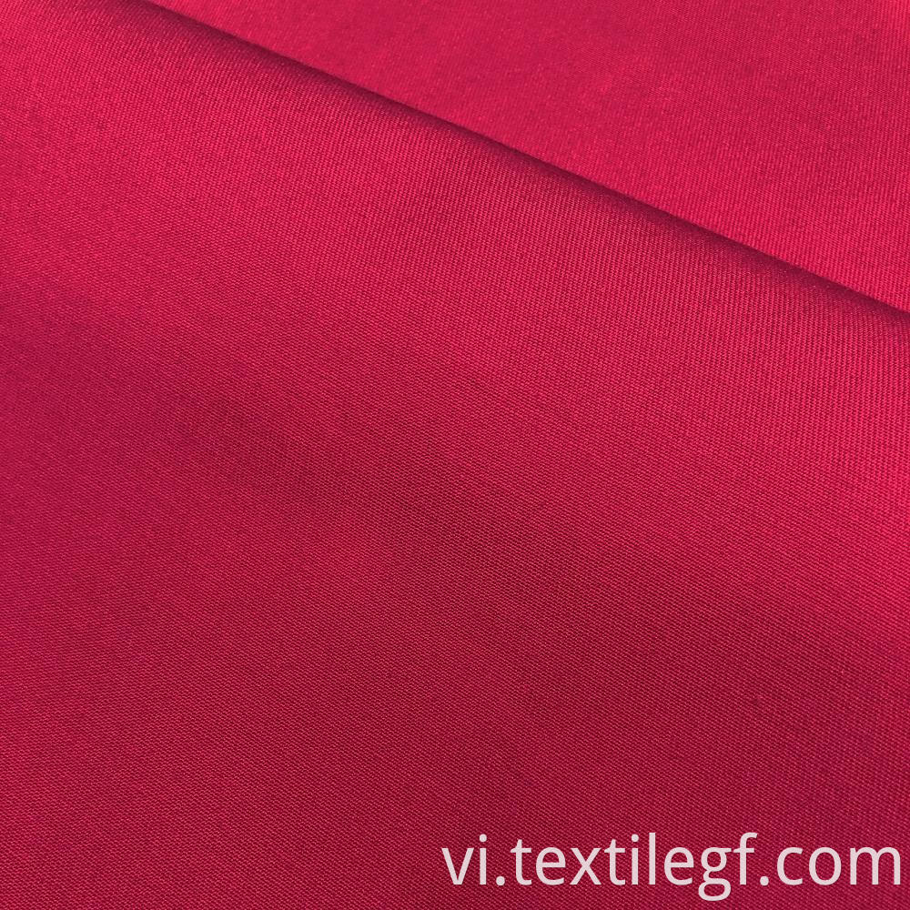 Pink Weft Stretch Fabric